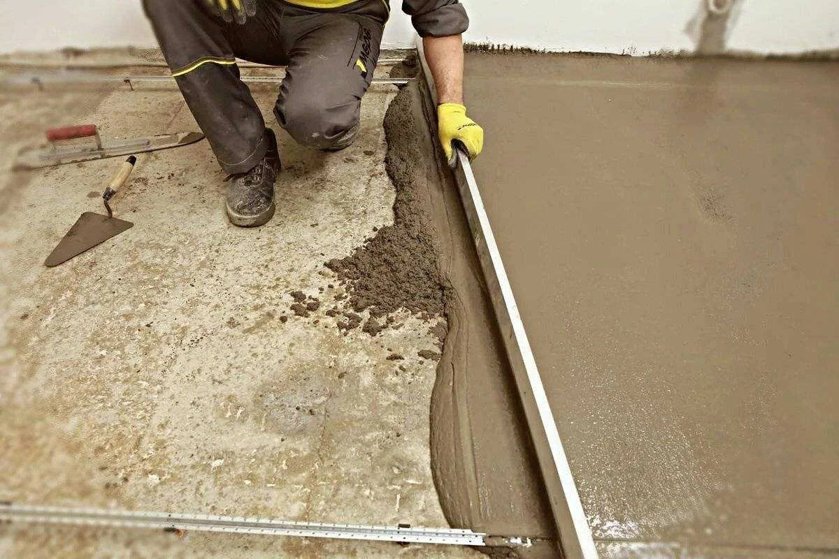 Gym fitness center epoxy